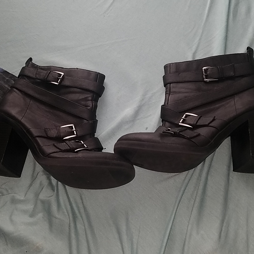 leather boots